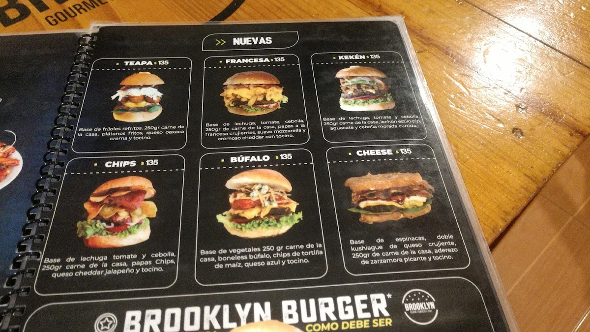 Brooklyn Burger / La Plazuela Menu - Image 4